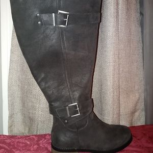 Torrid black wide width boots